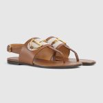 Gucci Women’s thong sandal with Horsebit - Image 4